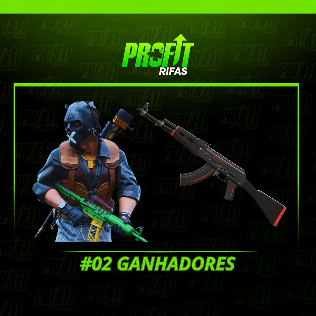 #02 GANHADORES | DARRYL + REDLINE
